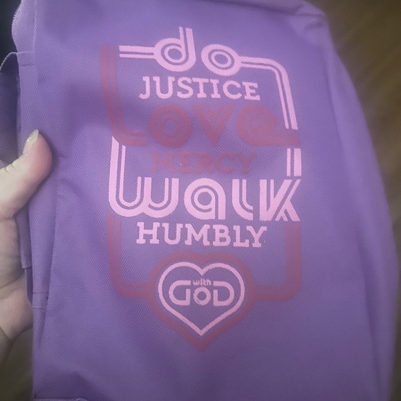 Bible cover case cover in purple - Picture 4 of 5